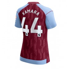 Aston Villa Boubacar Kamara #44 Hemmatröja Dam 2023-24 Korta ärmar